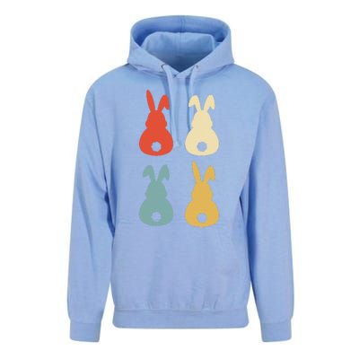 Vintage Easter Bunny Retro Gift Idea Unisex Surf Hoodie