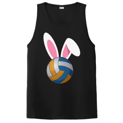 Volleyball Easter Bunny Rabbit Ears Egg Decorating PosiCharge Competitor Tank