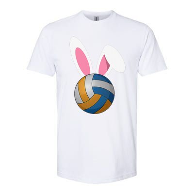 Volleyball Easter Bunny Rabbit Ears Egg Decorating Softstyle CVC T-Shirt