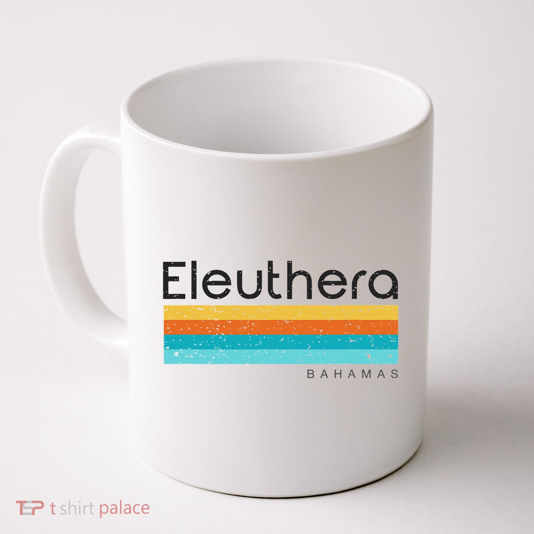 Vintage Eleuthera Bahamas Retro Design Mug