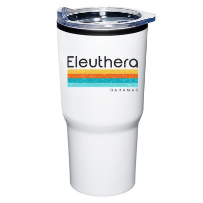 Vintage Eleuthera Bahamas Retro Design Tumbler