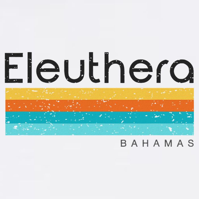 Vintage Eleuthera Bahamas Retro Design Womens Tank Top