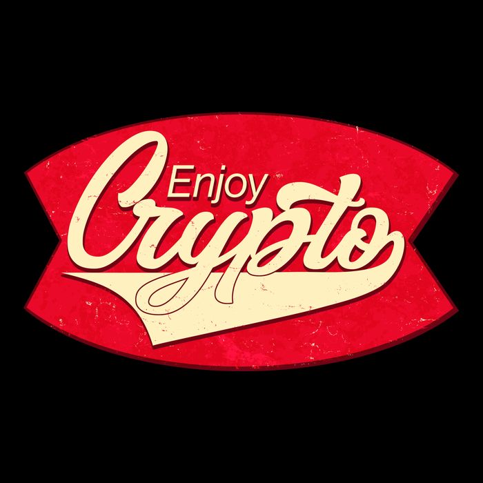 Vintage Enjoy Crypto Cola Drink Cryptocurrency Bitcoin Bucket Hat