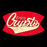 Vintage Enjoy Crypto Cola Drink Cryptocurrency Bitcoin Bag