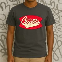 Vintage Enjoy Crypto Cola Drink Cryptocurrency Bitcoin T-Shirt