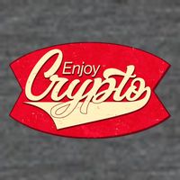 Vintage Enjoy Crypto Cola Drink Cryptocurrency Bitcoin Flatbill Hat