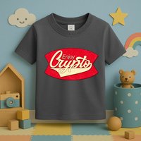 Vintage Enjoy Crypto Cola Drink Cryptocurrency Bitcoin Toddler T-Shirt