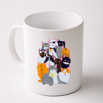 Vintage Enjoi Cat Gang Cute Cat Mom Cat Dad Cat Lover Coffee Mug