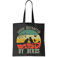 Vintage Easily Distracted By Birds Funny For Bird Watcher Bag