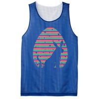 Vintage Easter Egg Lover Funny White Tiger Easter Sunday Gift Mesh Reversible Basketball Jersey Tank