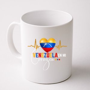 Venezuela En El Corazon Venezuelan Pride Coffee Mug