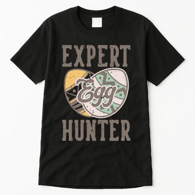 Vintage Expert Egg Hunter Funny Easter Tall T-Shirt