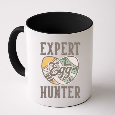 Vintage Expert Egg Hunter Funny Easter Mug