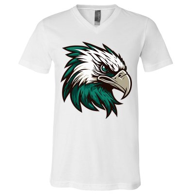 Vintage Eagles Flying Bird Inspirational V-Neck T-Shirt