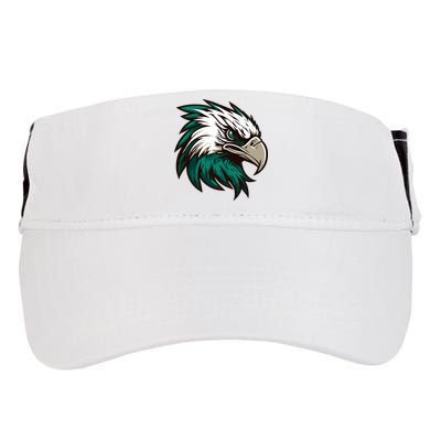 Vintage Eagles Flying Bird Inspirational Adult Drive Performance Visor