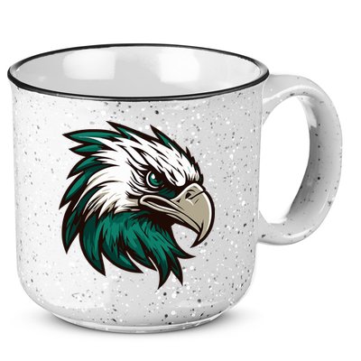 Vintage Eagles Flying Bird Inspirational 15oz Campfire Ceramic Mug