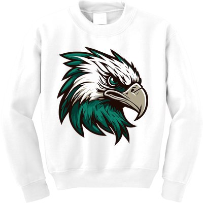 Vintage Eagles Flying Bird Inspirational Kids Sweatshirt