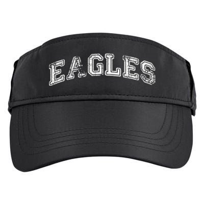 Vintage Eagles Flying Bird Inspirational Eagles Fly Design Adult Drive Performance Visor