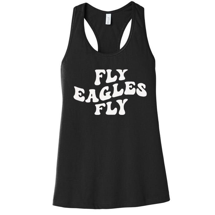 Vintage E.A.G.L.Es F.L.Y.I.N.G. Bird Inspirational Women's Racerback Tank