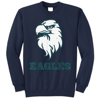 Vintage Eagle Flying Bird Inspirational Eagle Fan Tall Sweatshirt