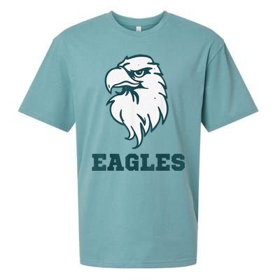 Vintage Eagle Flying Bird Inspirational Eagle Fan Sueded Cloud Jersey T-Shirt