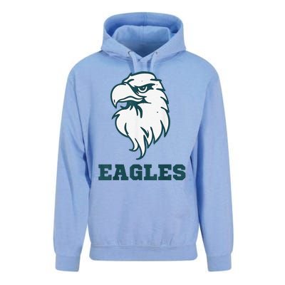 Vintage Eagle Flying Bird Inspirational Eagle Fan Unisex Surf Hoodie