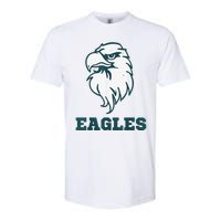 Vintage Eagle Flying Bird Inspirational Eagle Fan Softstyle CVC T-Shirt