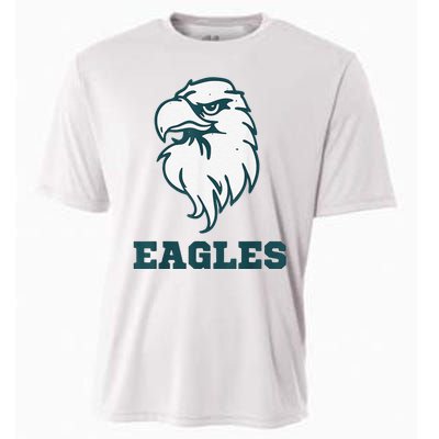 Vintage Eagle Flying Bird Inspirational Eagle Fan Cooling Performance Crew T-Shirt