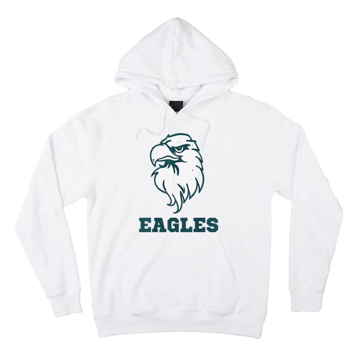 Vintage Eagle Flying Bird Inspirational Eagle Fan Hoodie