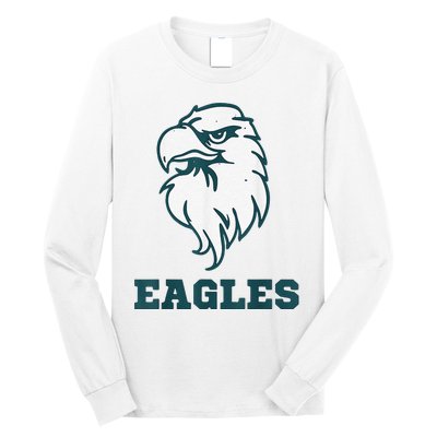 Vintage Eagle Flying Bird Inspirational Eagle Fan Long Sleeve Shirt