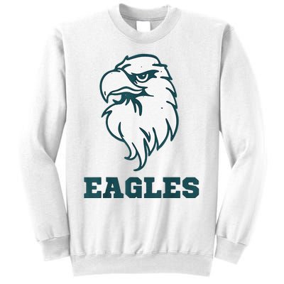 Vintage Eagle Flying Bird Inspirational Eagle Fan Sweatshirt