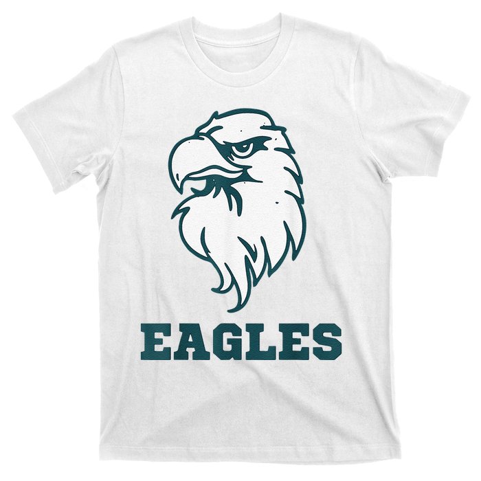 Vintage Eagle Flying Bird Inspirational Eagle Fan T-Shirt