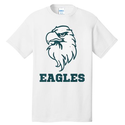 Vintage Eagle Flying Bird Inspirational Eagle Fan Tall T-Shirt