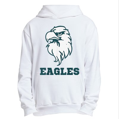 Vintage Eagle Flying Bird Inspirational Eagle Fan Urban Pullover Hoodie