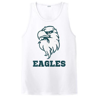 Vintage Eagle Flying Bird Inspirational Eagle Fan PosiCharge Competitor Tank