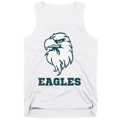 Vintage Eagle Flying Bird Inspirational Eagle Fan Tank Top