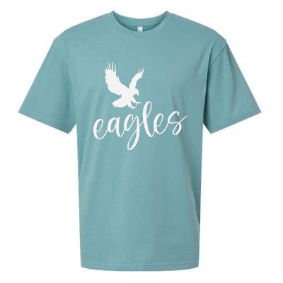 Vintage E.A.G.L.E.S Flying Bird Inspirational Sueded Cloud Jersey T-Shirt