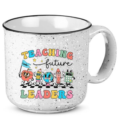 Vintage Educating Future Leaders Cool Teacher 15oz Campfire Ceramic Mug