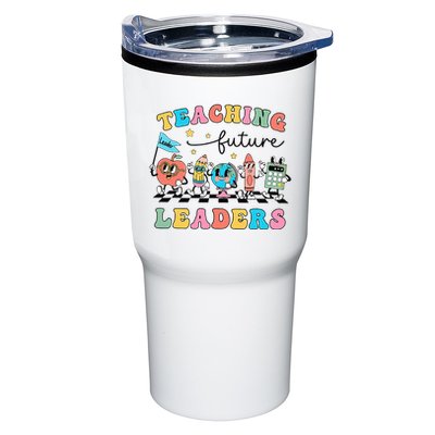 Vintage Educating Future Leaders Cool Teacher Tumbler