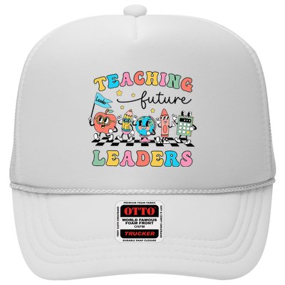 Vintage Educating Future Leaders Cool Teacher Trucker Hat