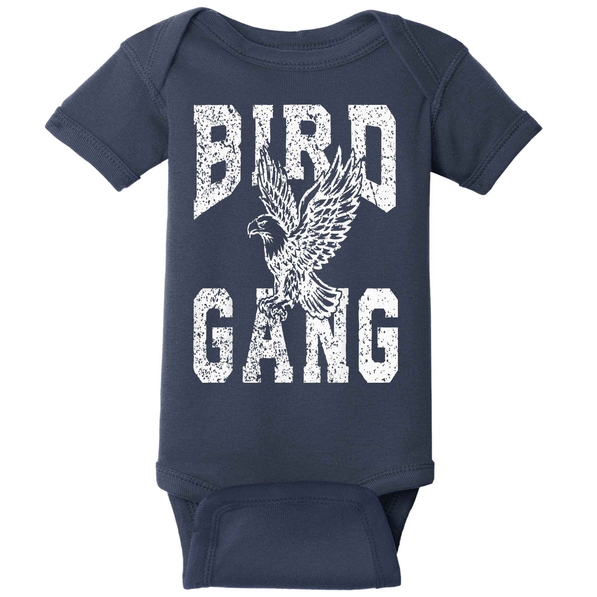 Vintage Eagles Flying E.A.G.L.E.S Fly Bird Gang Inspirational Baby Bodysuit