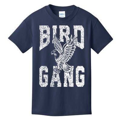 Vintage Eagles Flying E.A.G.L.E.S Fly Bird Gang Inspirational Kids T-Shirt