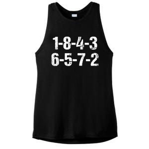 V8 Engine Firing Order 18726543 Eight Cylinder Car Tuning Gift Ladies PosiCharge Tri-Blend Wicking Tank