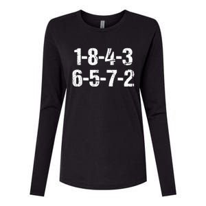 V8 Engine Firing Order 18726543 Eight Cylinder Car Tuning Gift Womens Cotton Relaxed Long Sleeve T-Shirt