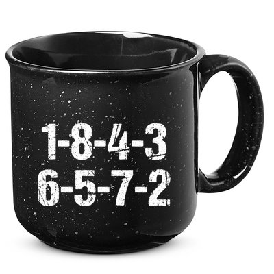 V8 Engine Firing Order 18726543 Eight Cylinder Car Tuning Gift 15oz Campfire Ceramic Mug