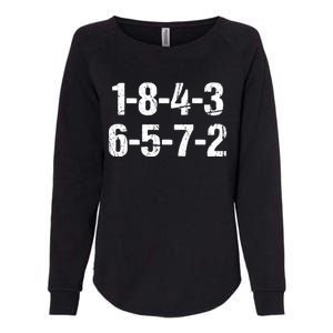 V8 Engine Firing Order 18726543 Eight Cylinder Car Tuning Gift Womens California Wash Sweatshirt