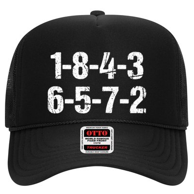 V8 Engine Firing Order 18726543 Eight Cylinder Car Tuning Gift Trucker Hat