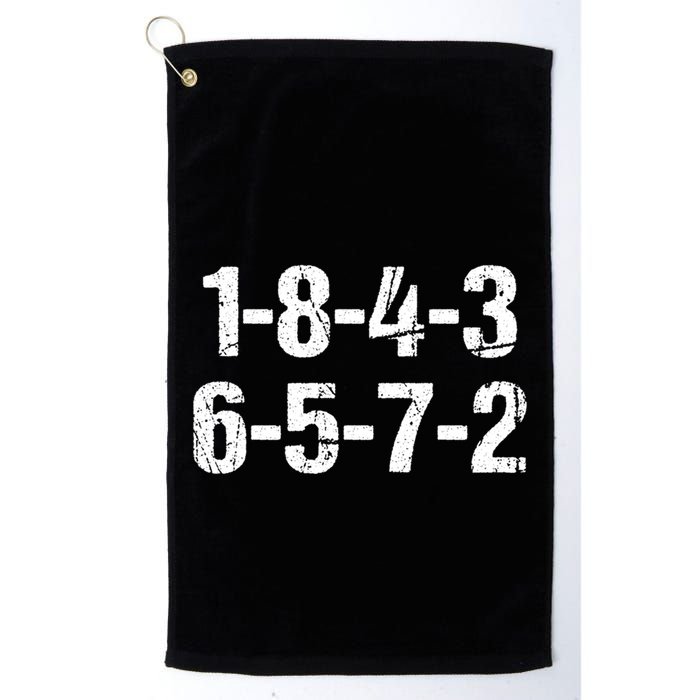 V8 Engine Firing Order 18726543 Eight Cylinder Car Tuning Gift Golf Towel