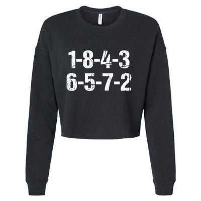 V8 Engine Firing Order 18726543 Eight Cylinder Car Tuning Gift Cropped Pullover Crew
