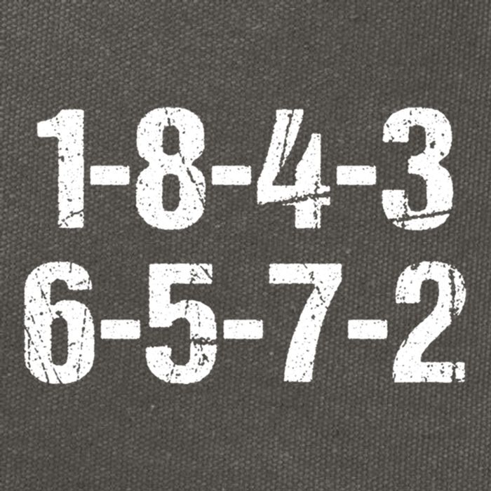 V8 Engine Firing Order 18726543 Eight Cylinder Car Tuning Gift Cotton Canvas Backpack